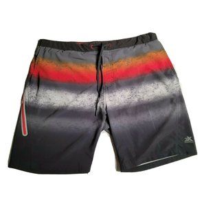 ZeroXposur Mens Black, Gray, Orange, Red Swimsuit XL